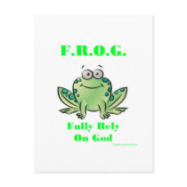 FROG (Fully Rely on God)