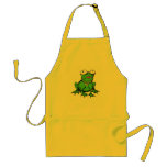 frog funny apron design