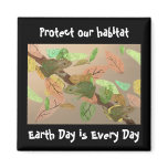 Frog Habitat Magnet