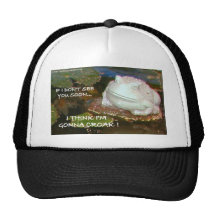 FROG HUMOR HATS