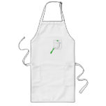 Frog In A White Pocket aprons