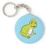 Frog keychain Blue