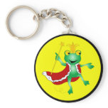 Frog King Keychain