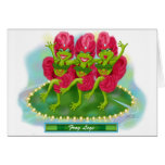 Frog Legs Card