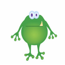 Frog Monster Sculpture Acrylic Cut Outs