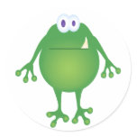 Frog Monster stickers