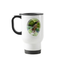 Frog On Back Plastic Travel Mug