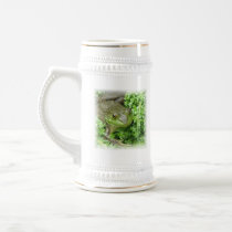 Frog on Marsh Beer Stein Coffee Mugs