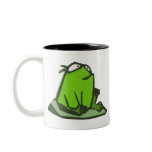 Frog on Rock Mug