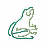 Frog Outline Embroidered Jacket