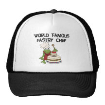 Frog Pastry Chef Tshirts and Gifts Mesh Hat