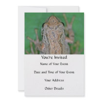 Frog Photo Invitation