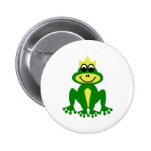 Frog Pinback Button