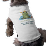 Frog Prince 5th Birthday Dog Tee Shirt