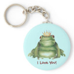 Frog Prince Charming, I Love You Keychain