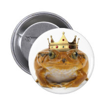 Frog Prince - front view Pins