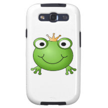 Frog Prince. Happy Frog. Galaxy S3 Covers