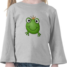 Frog Prince. Happy Frog. Shirt