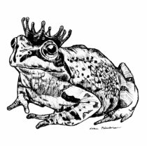 Frog Prince Acrylic Cut Out