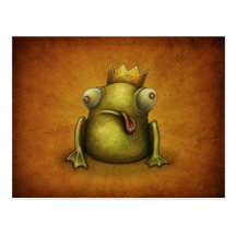 Frog Prince Postcard