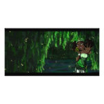 Frog Princess Grotto Custom Photo Card