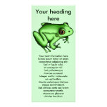 Frog, rack card rack cards