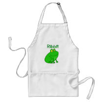 Frog Ribbit Apron