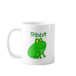 Frog Ribbit mugs