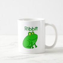 Frog Ribbit mugs