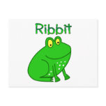 Frog Ribbit postcards