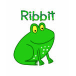 Frog Ribbit t-shirts