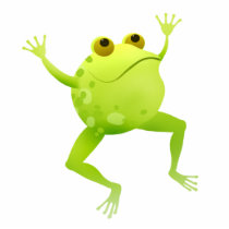 Frog - sculpture / cut out