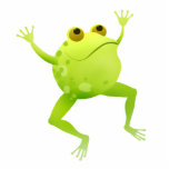 Frog - sculpture / cut out photo sculptures