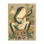Frog Serenade Postcard