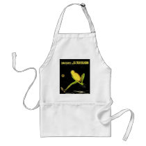 frog shoes apron