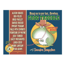 FROG TROUBLE by Sandra Boynton postcard