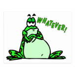 Frog whatever postcards