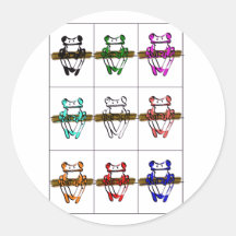 Frogadellic Stickers