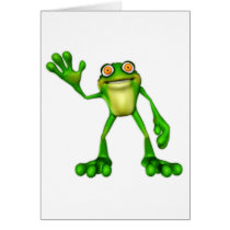 Froggie Greeting Card