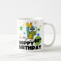 Froggie Hoppy 80th Birthday Coffee Mug