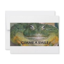 FROGGIE CUSTOM INVITATION