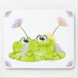 Froggie n Lilies Mouse Mats