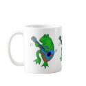 Froggy and Guitar mugs