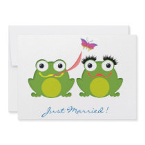 Froggy Couple Just Married