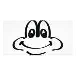 froggy the frog personalized photo card
