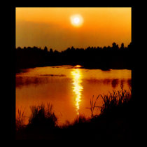 Frogmore Ponds Poster posters