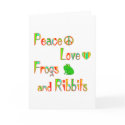 Frogs and Ribbits cards