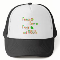 Frogs and Ribbits Trucker Hats