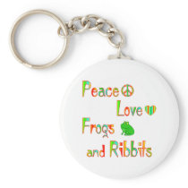 Frogs and Ribbits Key Chains