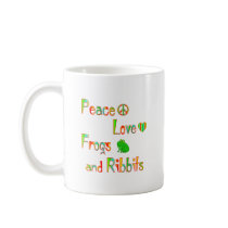 Frogs and Ribbits Coffee Mugs